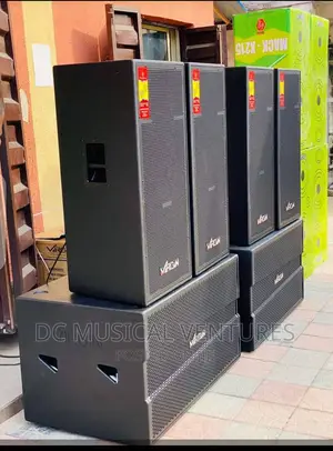Virgin Double Subwoofermxi218double 2pairs Speakersmackx215