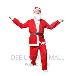 Christmas Santa Claus Costume Adult