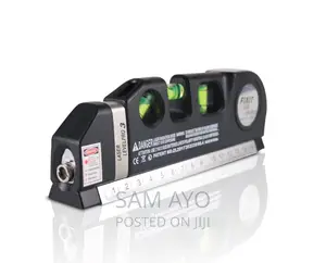 Multipurpose Laser Level Meter With Tape Ruler