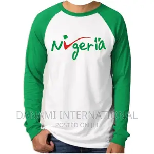 Danami Nigeria Printed Long Sleeve Round Neck T Shirt