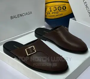 Balenciaga Men Luxury Designer Half Shoe
