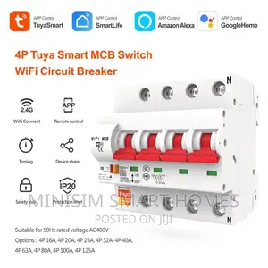 4 Pole Smart Wifi Breaker