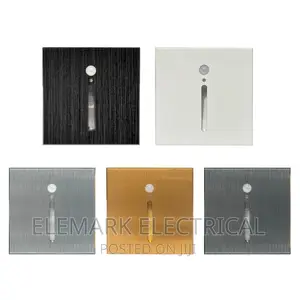 Receased Brushed Silver Staircase Light