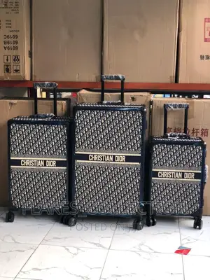 Christian Dior Set of 3 Luggage Box