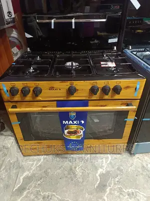 Brand New Maxi 90/60cm With Auto Ignition Oven (5 Burners)