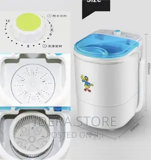 Mini Washing Machine With Spin Dryer 4.5kg