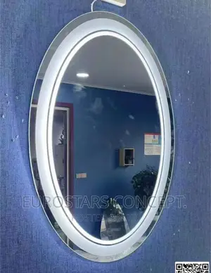 Oval Sensor Lights Mirror