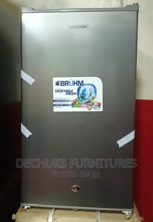 Bruhm 100liters Single Door Refrigerator BRS-93mmds Silver