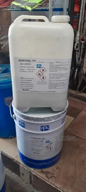 Sigmazinc 158 Grey Epoxy Paint