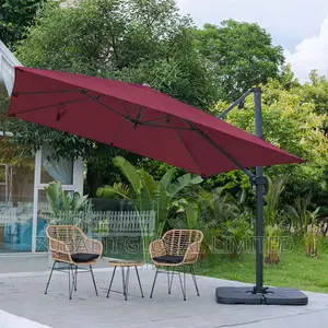 Garden Outdoor Patio Panasol Umbrella With Water Base