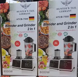 Hunter's Tail Germany Blender And Grinder. 8000w