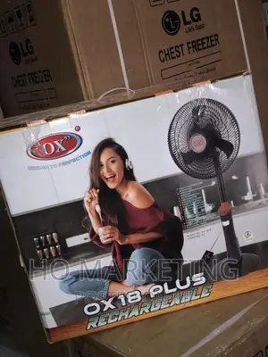 Rechargaeble Ox 18inches Standing Fan