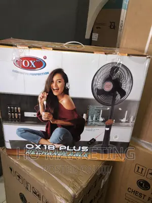 18inches Plus Rechargeable Fan