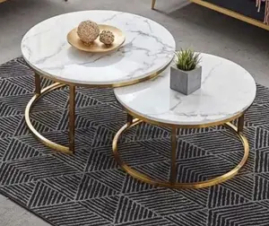 Marble Center Table 2in1