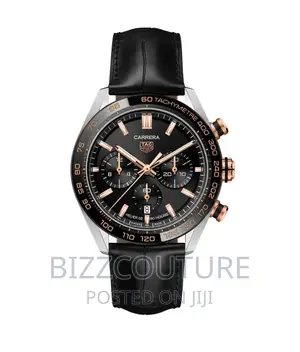 Original TAG HEUER CARRERA Leather Strap Available in Store