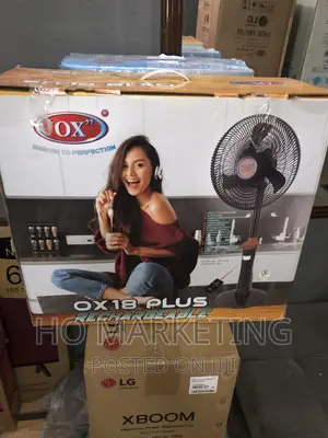 OX Rechargeable Standing Fan