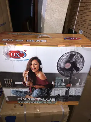 OX PLUS Rechargeable 18 Inches Fan