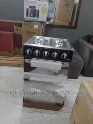 New in Stainless Steel Skyrun Auto Ignition 4gas Burner