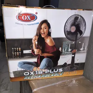 Rechargeable 0X Plus18 Inches Fan