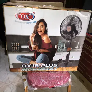 18inches OX PLUS Rechargeable Fan