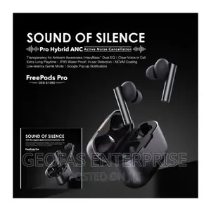 Freepods Pro Active Noise Cancellation Wireless Earbuds