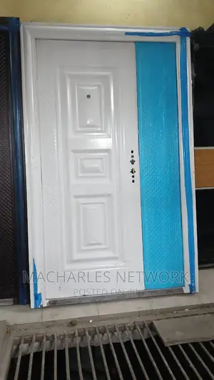 4ft White Steel Door