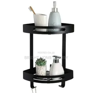 Bathroom Wall Mount Corner Shower Shelves With Hook
