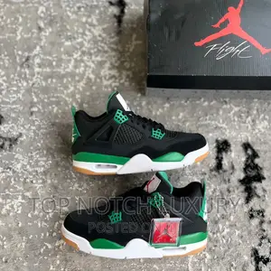 Nike Sb Air Jordan Iv(4) Retro Gs* *“Black/Pine Green”*