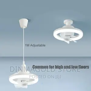 60w Xiaomi Ceiling Fan E27 Led Light Remote Control