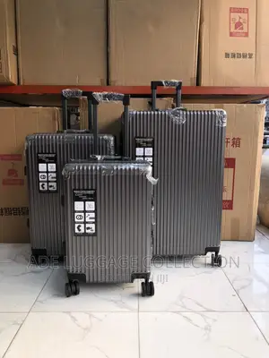 Aluminum Metal Trolling 3in1 Luggage .
