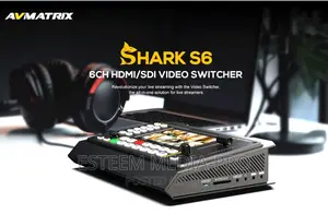 Avmatrix Shark S6 6ch, 4sdi 2 Hdmi Video Switcher, Monitor