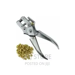 Belt Puncher With 50 Free Eyelect Grommet -2 in 1