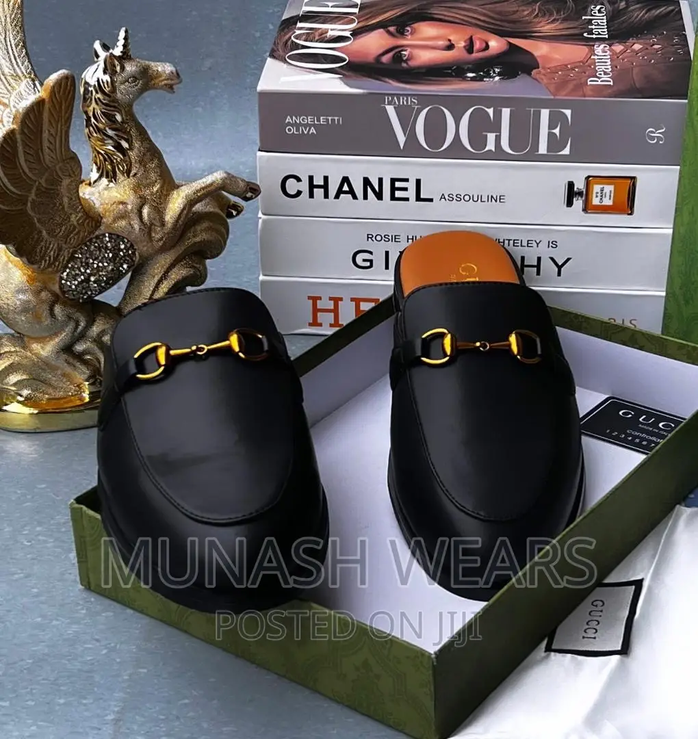 Gucci Leather Half Shoe