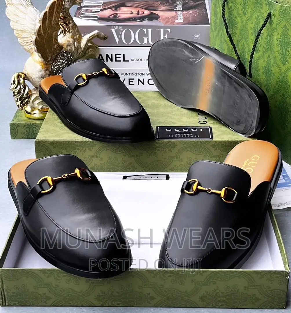 Gucci Leather Half Shoe