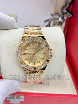 *Mk Stone Head Ladies Chain Watch Michael Kors Design