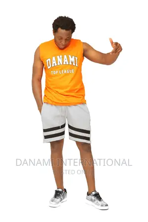 Danami Sport Sweat Shorts With Stripes for Men Women