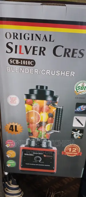 4l Silver Crest 8500 Commercial Blender