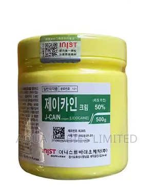 Jcain Numbing Cream With 50% Lidocaine/500g Bottle