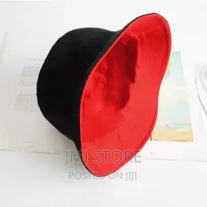 Double Sided Bucket Hat - Red