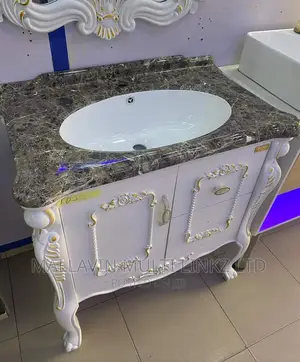 80cm Cabinet Basin Set And Led Mirrors