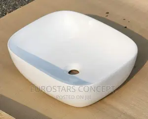 White Ceramic Modern Wash Hand Basin