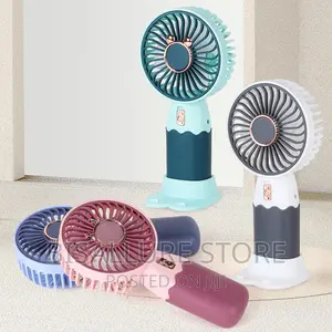 Dual Coloured Mini Hand Fan