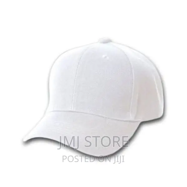 Adjustable Face Cap - White