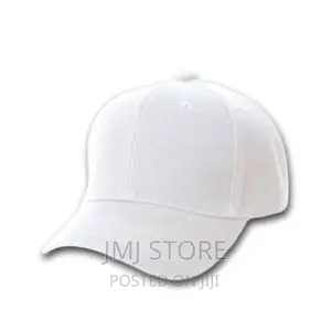 Adjustable Face Cap - White