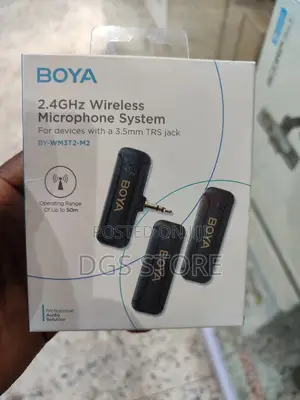 Boya Wireless Microphone by Wm3t2-M2