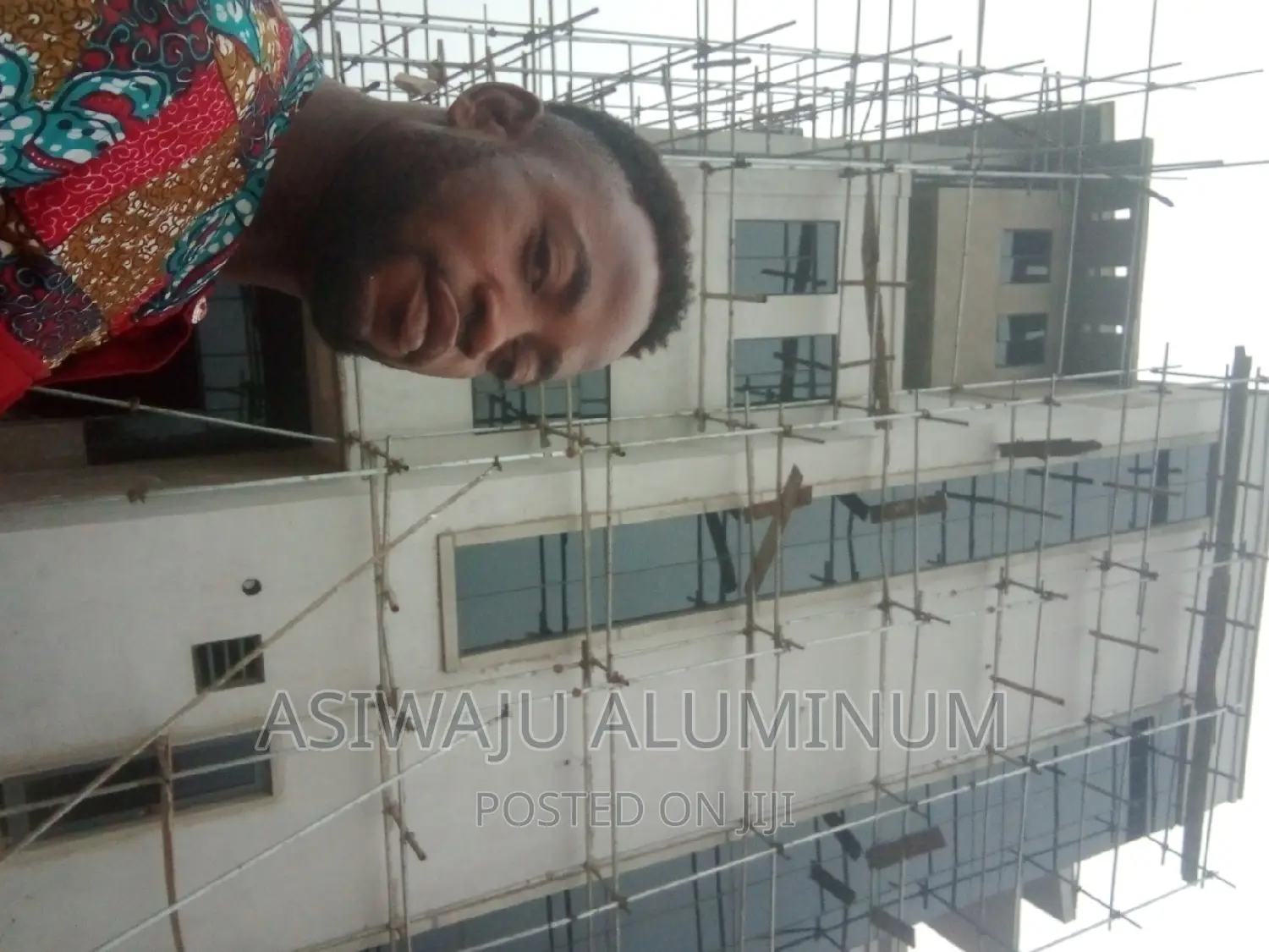 Transome Frameless Window