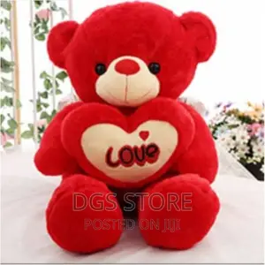 Love You Valentine Heart Teddy Bear Plush Doll