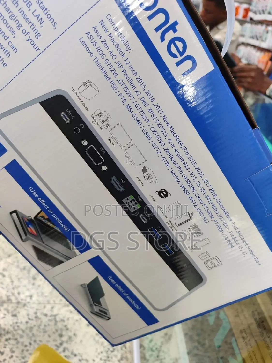Onten Type C Multi Function Dock Station Ontn95109 11in1 Hub
