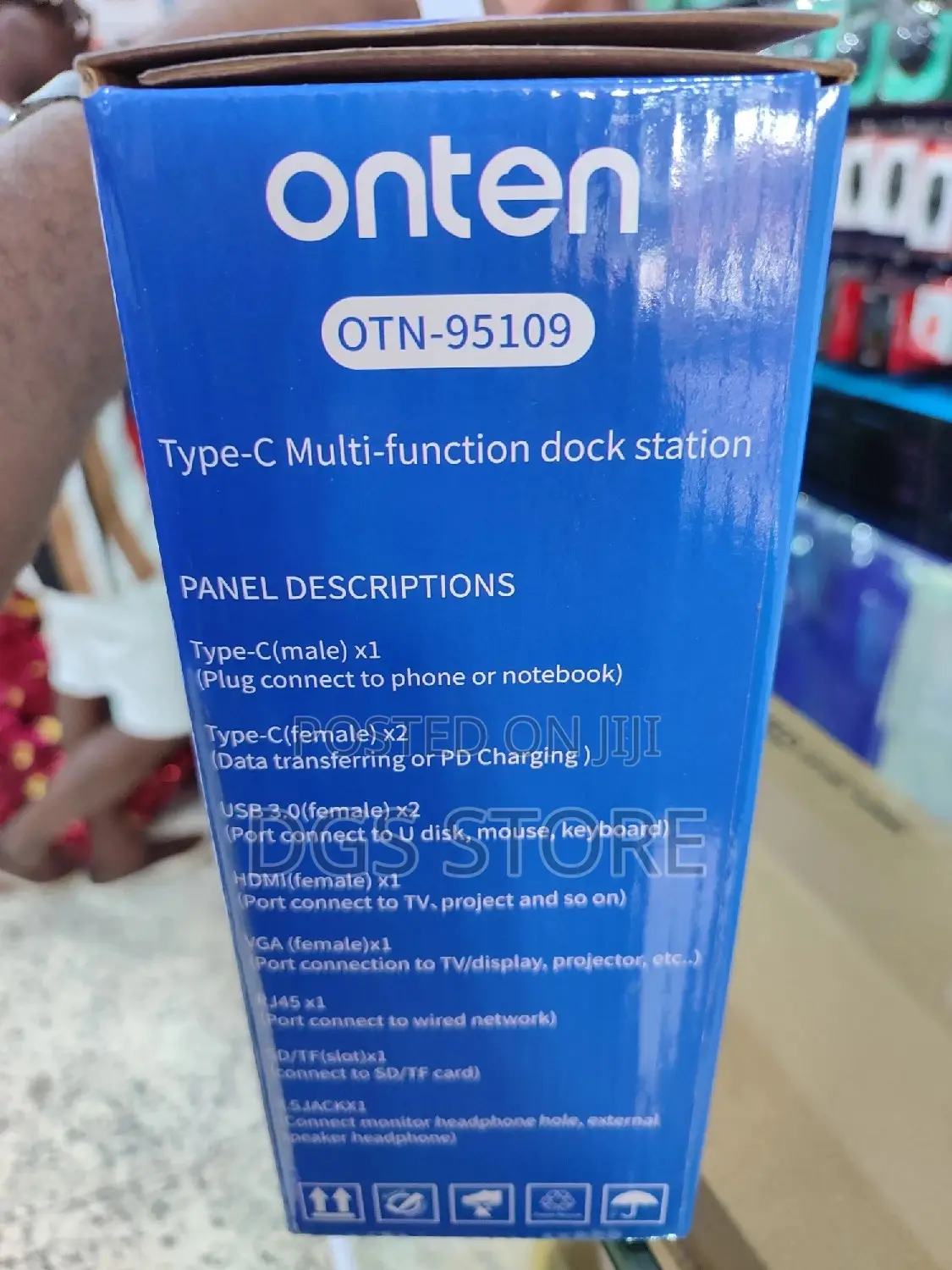 Onten Type C Multi Function Dock Station Ontn95109 11in1 Hub