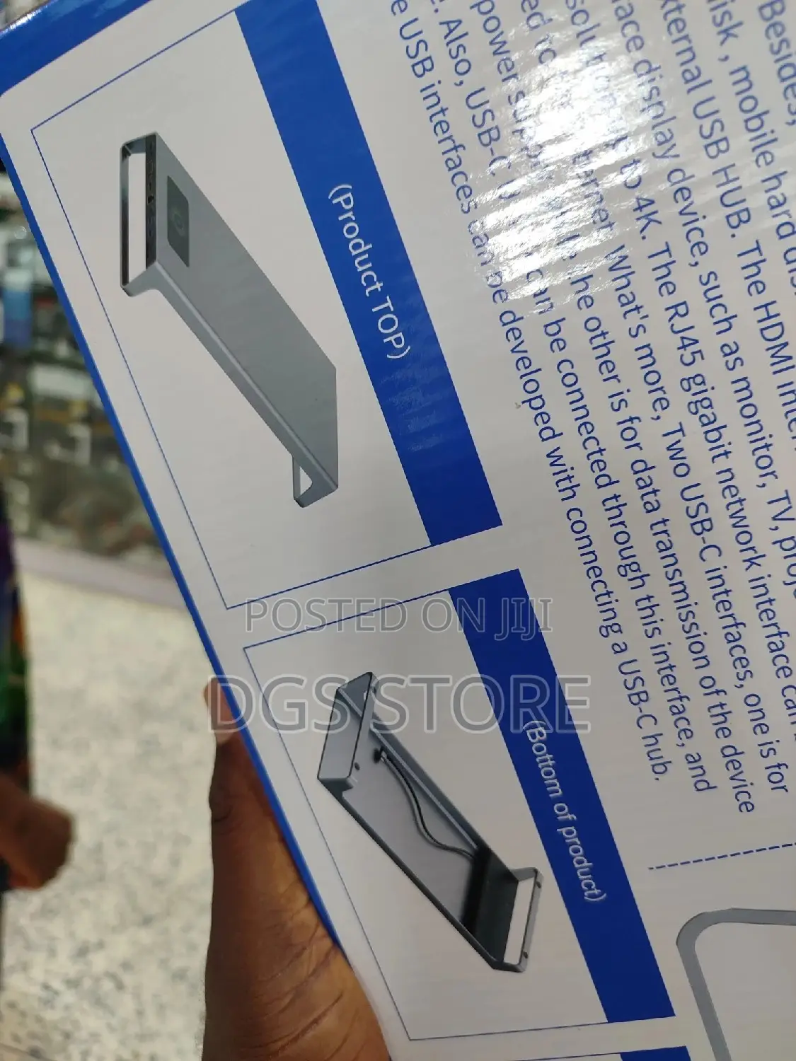 Onten Type C Multi Function Dock Station Ontn95109 11in1 Hub